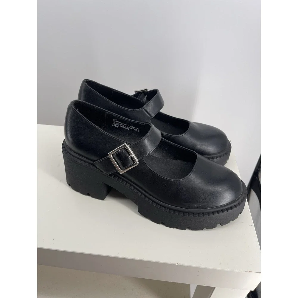 Zapatos Negros De Mujer Made Girl  Womens Platform Size 8m‎
